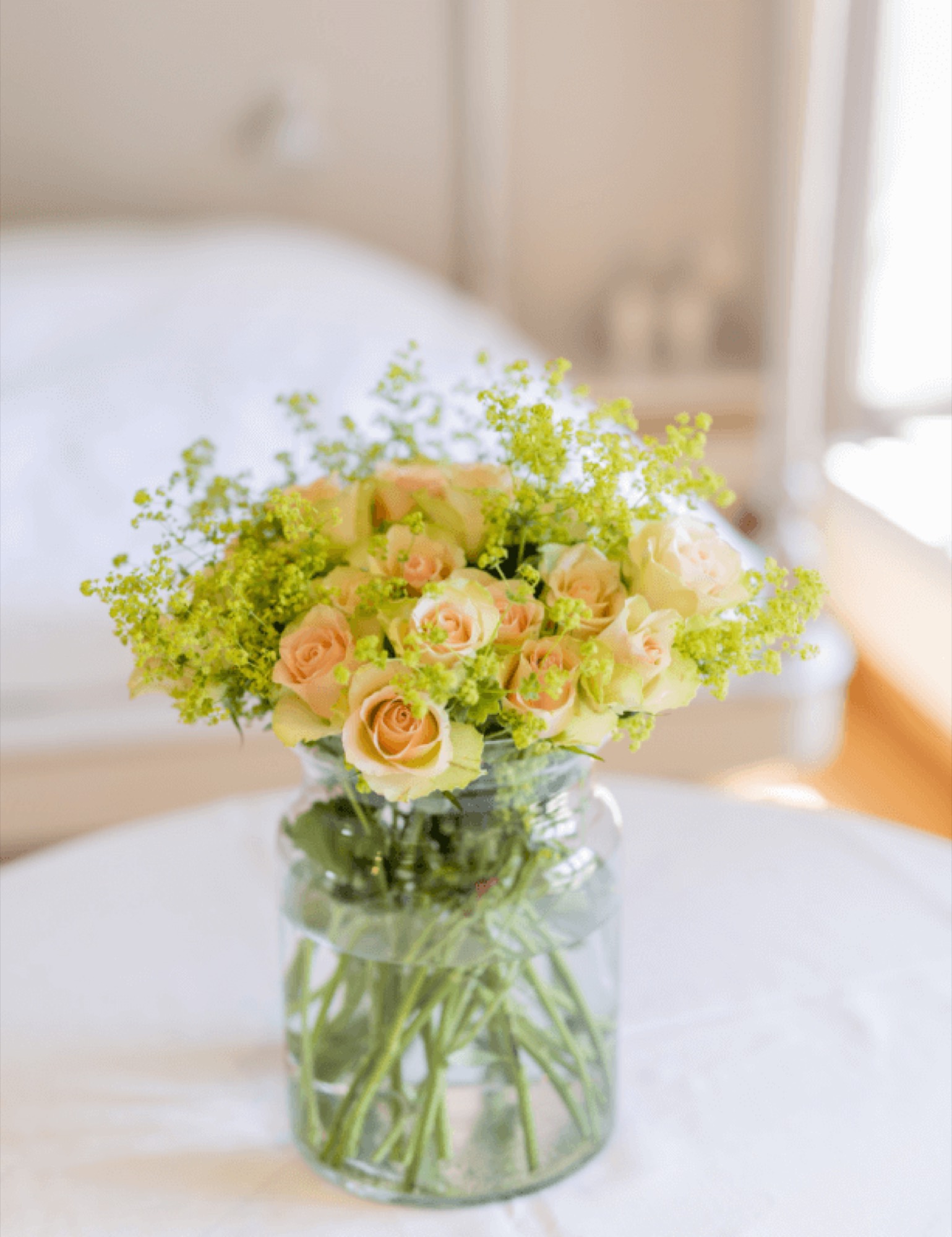 Boho-inrichting in de gastenkamers