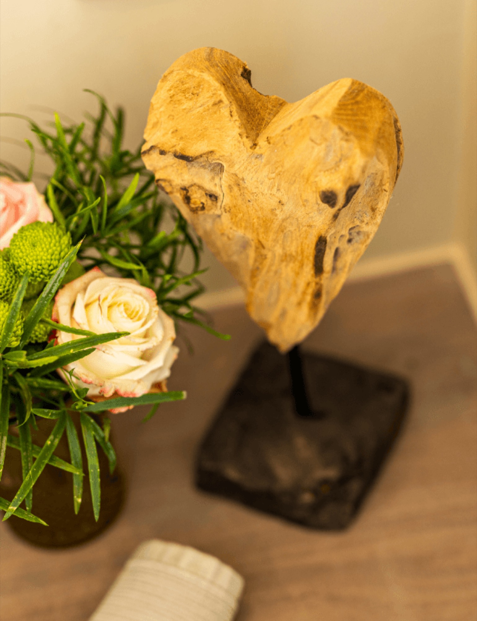 Zicht op de rustkamer van Hof te Rhode
