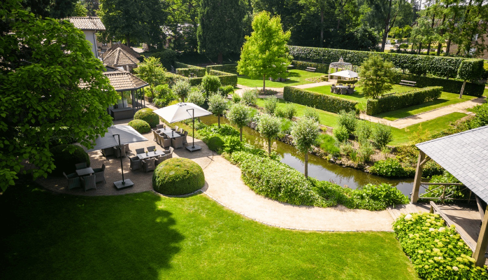 Tuinen van Hof te Rhode in Diest