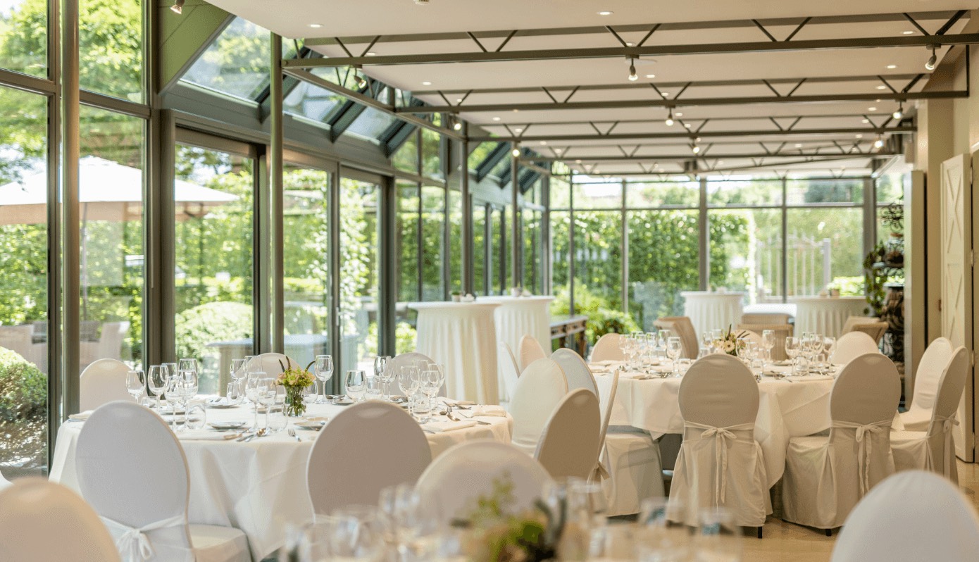 Wintertuin van Hof te Rhode in Diest